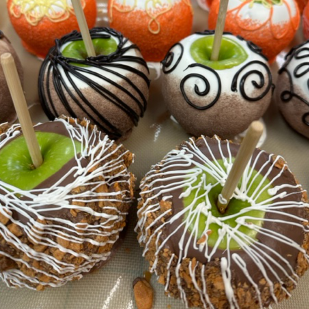 Custom Decorated Caramel Apples