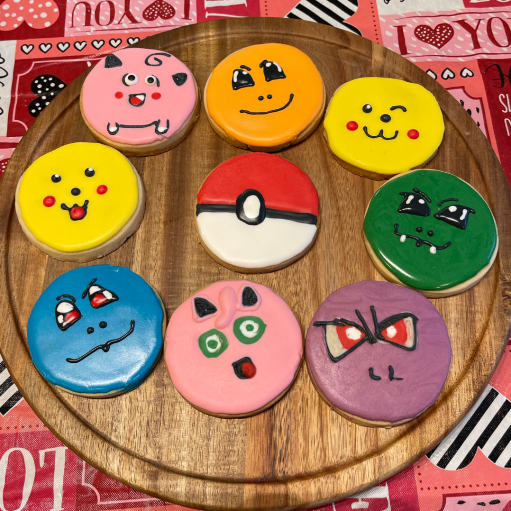 Custom Pokemon Cookie Set