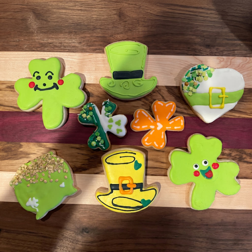 Custom Saint Patrick Day Cookie Set